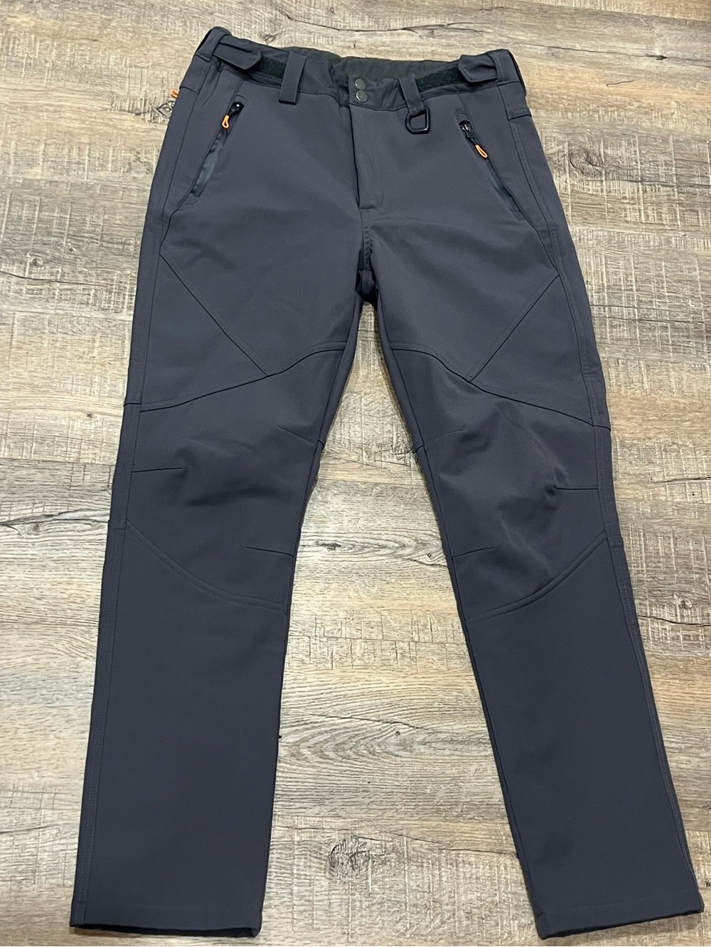Woman’s med 8-10 free soldier tactical gear fleece lined Softshell Pants Gray
